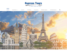 Tablet Screenshot of eexpresstours.com